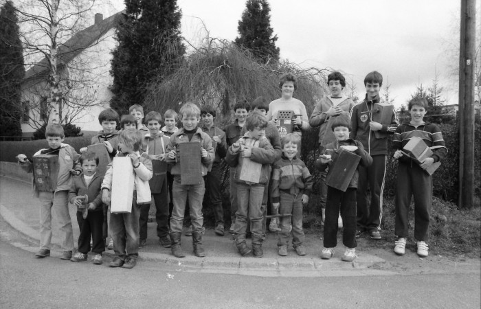 Die Aufnahme entstand beim Rappeln im Jahre 1986.