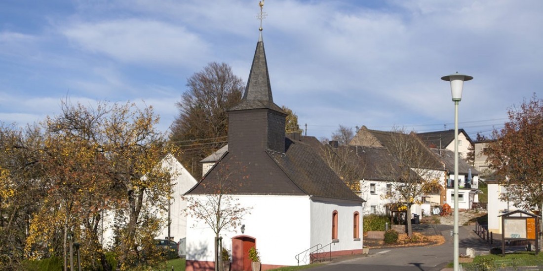 Die Wolzburger Kapelle wurde 1770 erbaut und ist dem hl. Valentin geweiht.