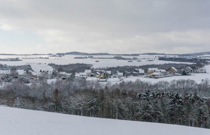 Blick auf Riedenburg vom Wolzburger Heiligenhäuschen